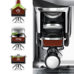 Breville BES881SST The Barista Touch™ Impress 智能意式咖啡機 (海鹽白限量版)